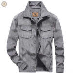 Veste cowboy homme, finition marron élégante