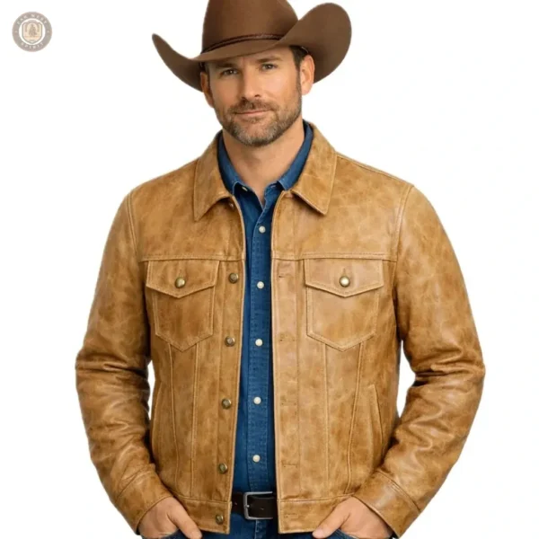 Veste western homme Old Western en style authentique
