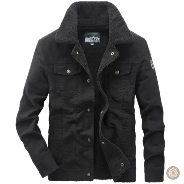 Veste polaire à motifs western pour hommes