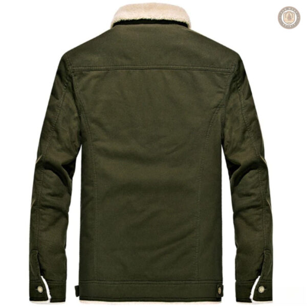 Veste polaire avec design western pour homme