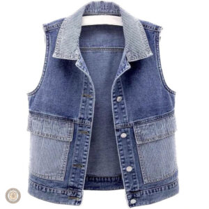 Veste sans manche femme style country