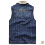 Veste homme, look western sans manches
