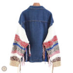 Veste avec motifs western, idéale pour un look tendance
