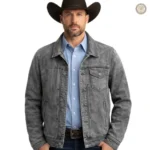 Veste de travail style cowboy pour homme, idéale pour le plein air