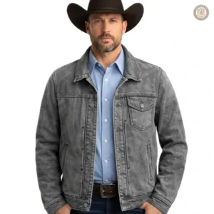 Veste de travail style cowboy pour homme, idéale pour le plein air