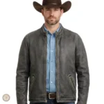 Veste de travail western homme robuste et stylée