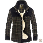 Veste homme à motifs carreaux western