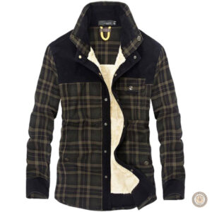 Veste homme à motifs carreaux western