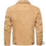 Veste en cuir pour hommes, inspiration western classique