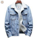 Veste western en denim au look décontracté et vintage