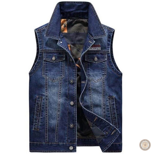 Veste d'été pour homme avec design western