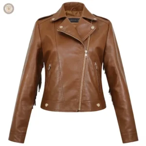 Veste avec franges pour un look western féminin
