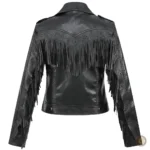 Veste élégante avec détails frangés pour femmes