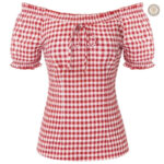 Blouse Cowgirl western élégante pour femme
