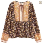 Blouse stylée, inspiration western pour un look décontracté