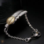 Bracelet en argent inspiré du style western, accessoire tendance