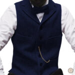 Gilet homme à motifs western distinctifs