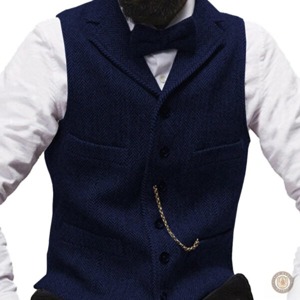 Gilet homme à motifs western distinctifs