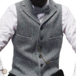 Veste sans manches pour un look cowboy décontracté