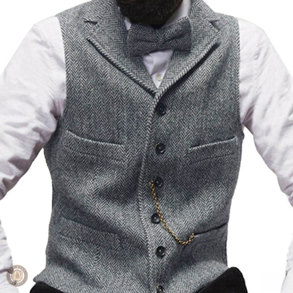 Veste sans manches pour un look cowboy décontracté