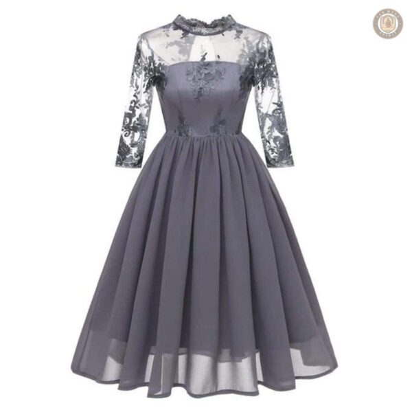 Robe western à volants et ceinture
