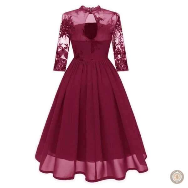 Robe western classique, style country chic