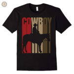 T-Shirt Cowboy en style western